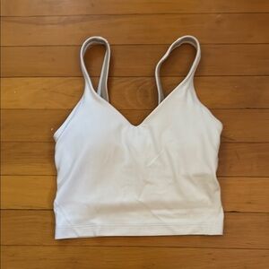 lululemon athletica White Tank Top